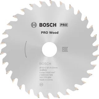 Cirkelzaagblad Optiline Wood 130 x 20/16 x 2,4 mm, 30 de Bosch Professional – image du produit 1 sur 2