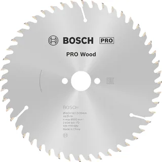 Cirkelzaagblad Optiline Wood 160 x 20/16 x 1,8 mm - 48 tanden von Bosch Professional – Produktbild 1 von 2