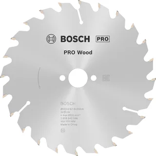 Bosch Accesorios Lame De Scie Circulaire Pour Bois Op Wo H 160x20-24 de Bosch Professional – image du produit 1 sur 2