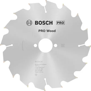 Cirkelzaagblad Optiline Wood 190 x 30 x 2,0 mm, 16 by Bosch Professional – product image 1 of 2