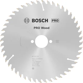 Cirkelzaagblad Optiline Wood 190 x 30 x 2,6 mm - 48 tanden de Bosch Professional – image du produit 1 sur 5