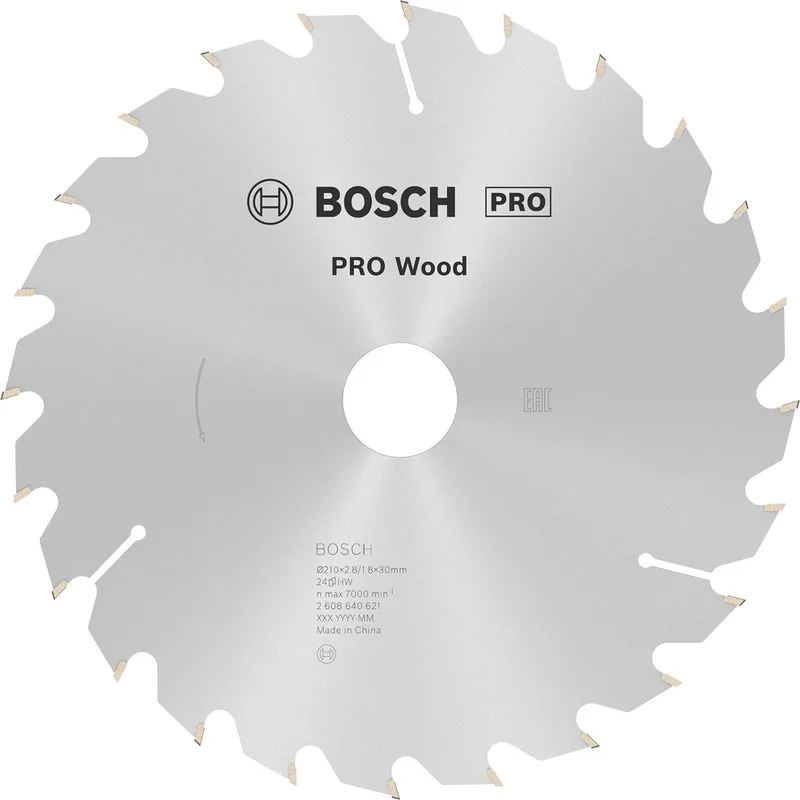 Bosch Accesorios Lame De Scie Circulaire Pour Bois Op Wo H 210x30-24 de Bosch Professional – image du produit 1 sur 2