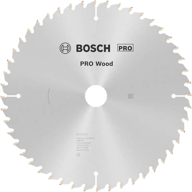Cirkelzaagblad Optiline Wood 260 x 30 x 3,2 mm, 48 by Bosch Professional – product image