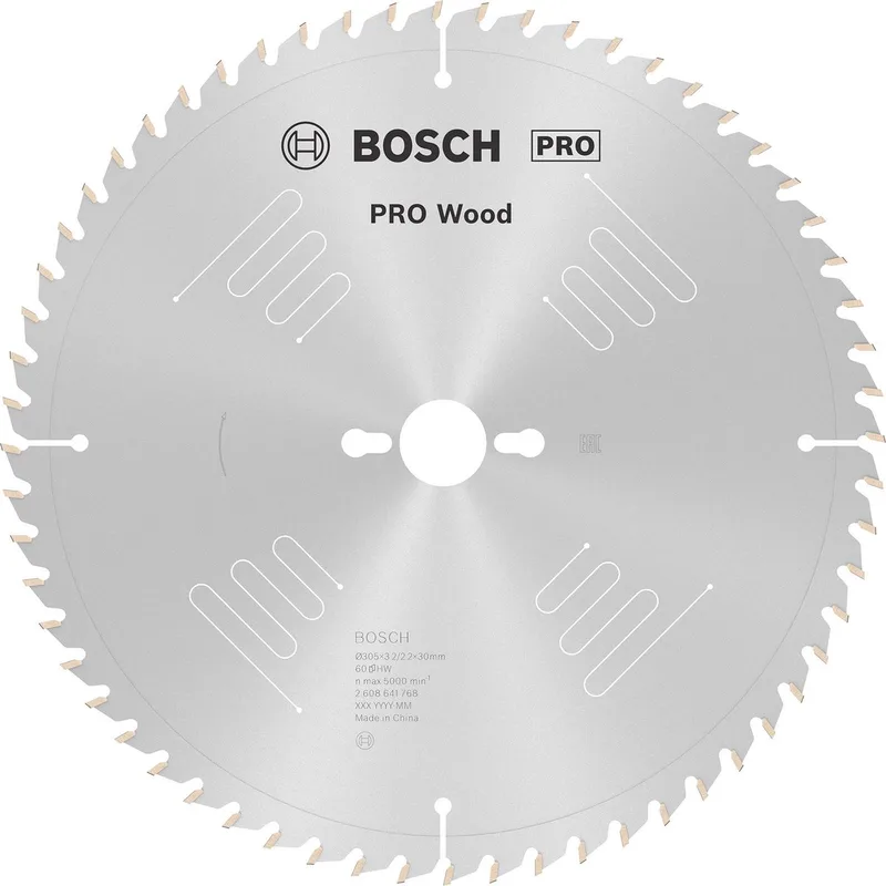 Cirkelzaagblad Optiline Wood 305 x 30 x 3,2 mm, 60 by Bosch Professional – product image 1 of 2