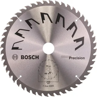 Cirkelzaagblad PRECISION 250 x 30 x 3,2 mm, 48 de Bosch – image du produit 1 sur 2