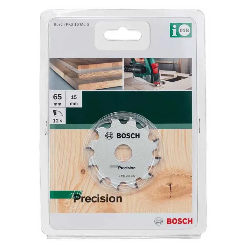 Accesorios Lame De Scie Circulaire Pour Bois Gp Wo H 65x15-12 de Bosch Professional – image du produit 2 sur 2