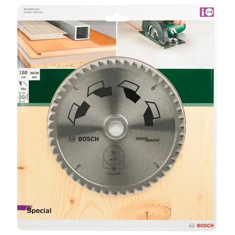 Cirkelzaagblad SPECIAL 140 x 20 x 2,2 mm - 40 von Bosch Professional – Produktbild 2 von 2