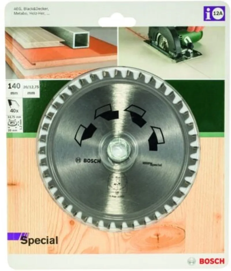Cirkelzaagblad SPECIAL 140 x 20 x 2,2 mm - 40 von Bosch Professional – Produktbild 1 von 2