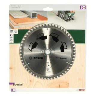 Cirkelzaagblad Special -190 x 20 x 2,5 mm - 54 by Bosch Professional – product image 2 of 2