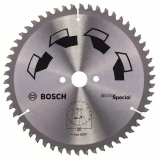 Cirkelzaagblad Special -190 x 20 x 2,5 mm - 54 by Bosch Professional – product image 1 of 2