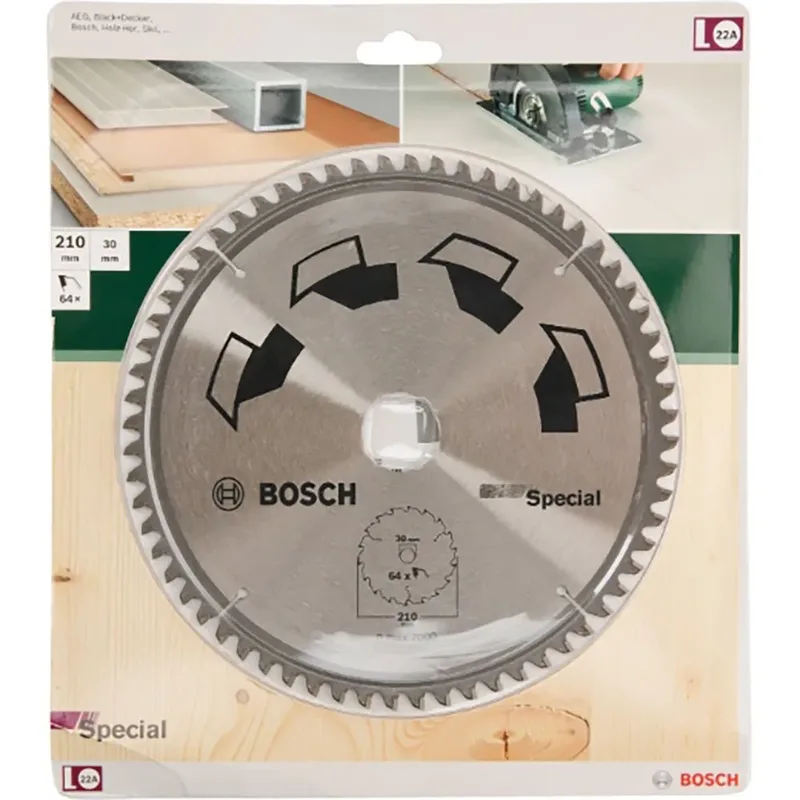 Cirkelzaagblad SPECIAL 210 x 30 x 2,5 mm von Bosch Professional – Produktbild 2 von 2