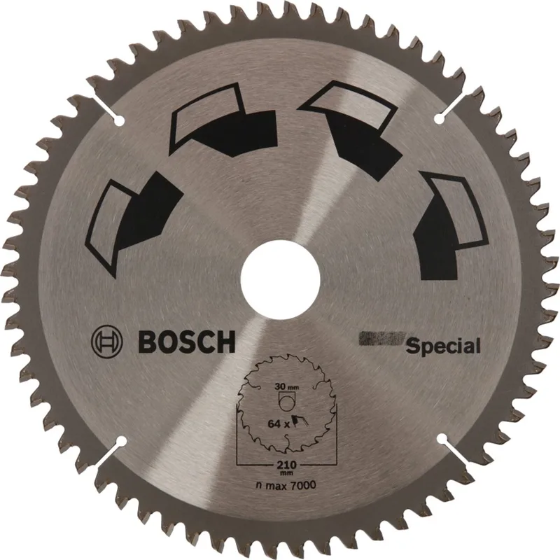 Cirkelzaagblad SPECIAL 210 x 30 x 2,5 mm von Bosch Professional – Produktbild 1 von 2