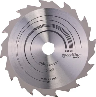 Bosch Accesorios Lame De Scie Circulaire Pour Bois Se Wo H 160x20-12 de Bosch Professional – image du produit 1 sur 2
