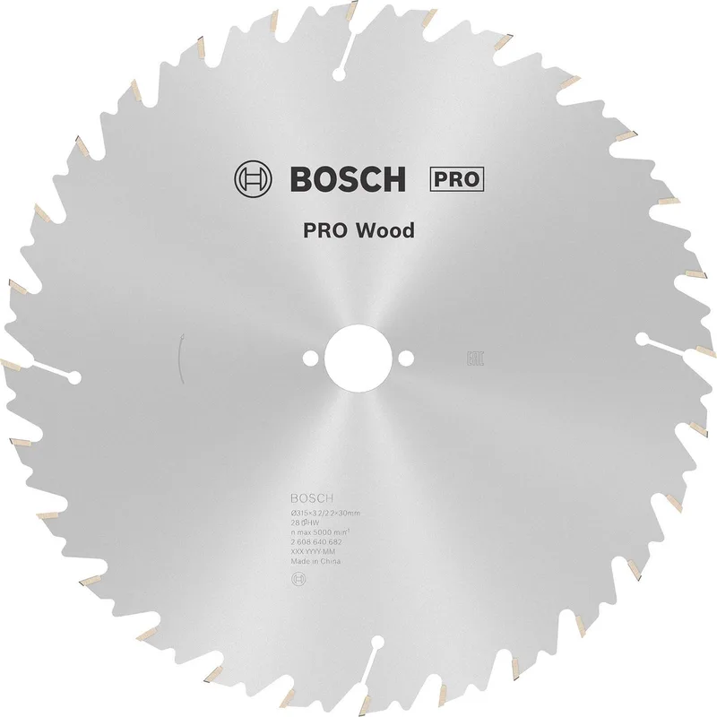 Cirkelzaagblad Standard for Wood Speed - 315 x 30 x 3,2 mm - 28 tanden de Bosch Professional – image du produit