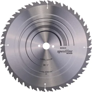 Cirkelzaagblad Standard for Wood Speed 400 x 30 x 3,5 mm, 36 de Bosch Professional – image du produit 1 sur 2