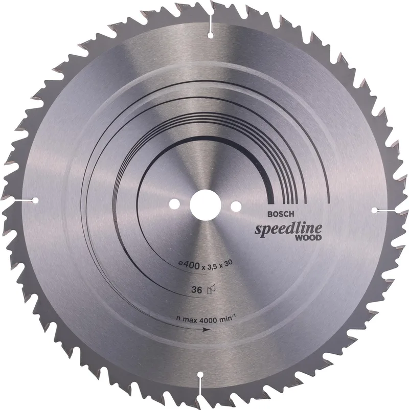 Cirkelzaagblad Standard for Wood Speed 400 x 30 x 3,5 mm, 36 de Bosch Professional – image du produit 1 sur 2