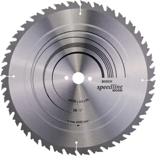 Cirkelzaagblad Standard for Wood Speed 400 x 30 x 3,5 mm, 36 de Bosch Professional – image du produit 2 sur 2