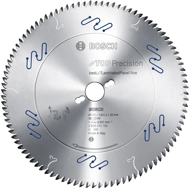Cirkelzaagblad Top Precision Best for Laminated Panel Fine 350 x 30 x 3,5 mm, 108 von Bosch – Produktbild