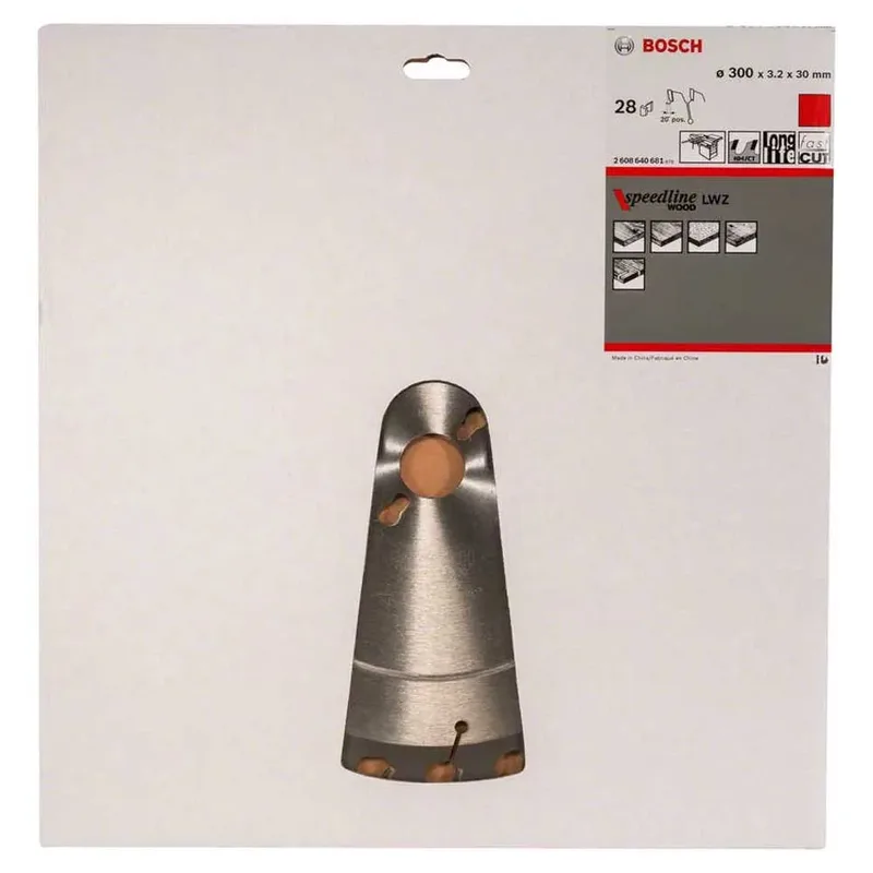 Cirkelzaagblad Wood Speed - 300 x 30 x 3,2 mm -28 by Bosch Professional – product image 2 of 2