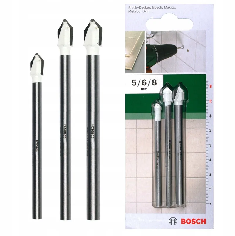CYL-9 Ceramic Boorset: 3 Delig voor Tegels & Keramiek by Bosch Professional – product image
