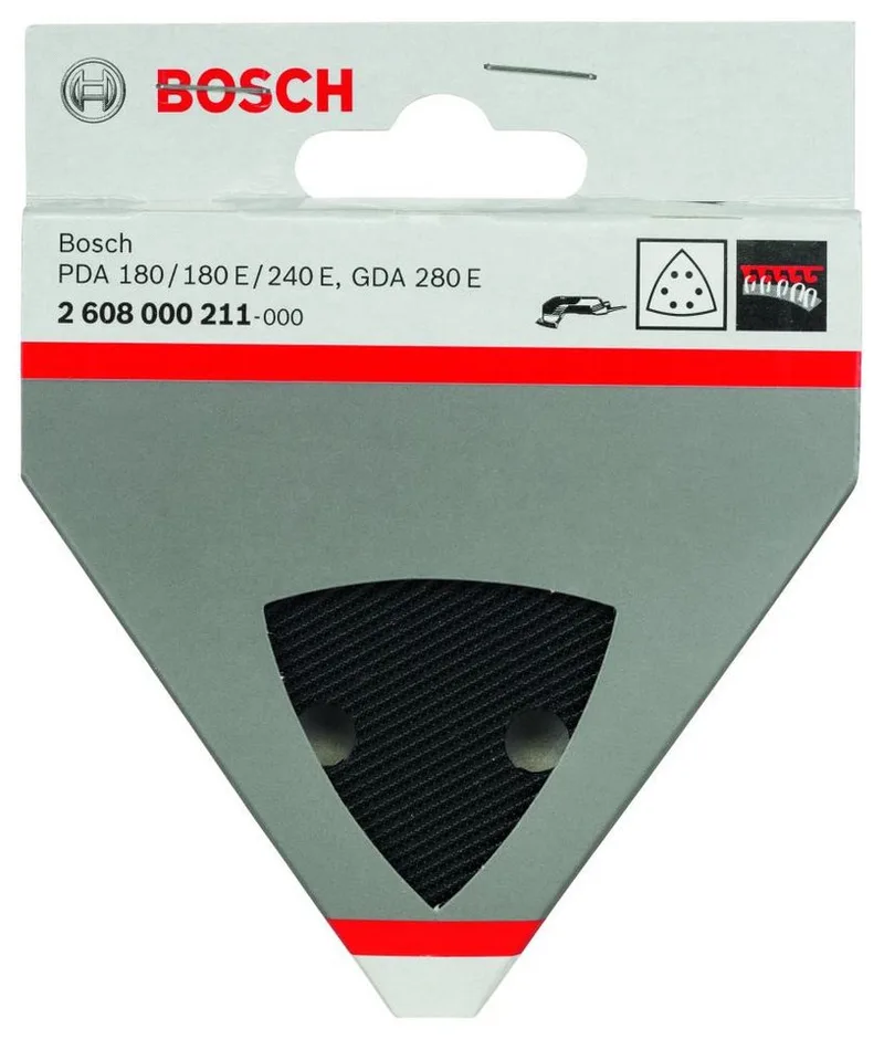 Deckenschleifer Bosch Schleifplatte für Deltaschleifer PDA 240 E de Bosch – image du produit 2 sur 2
