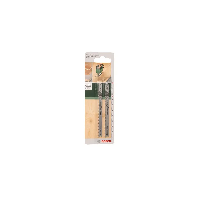 Decoupeerzaagblad bimetaal, T 101 BF Clean for Hard Wood by Bosch Professional – product image 2 of 3