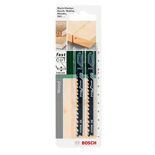 Decoupeerzaagblad HCS - T 144 D Speed for Wood - 2 stuks von Bosch – Produktbild 2 von 2