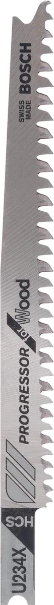 Decoupeerzaagblad HCS, U 234 X Progressor for Wood de Bosch – image du produit