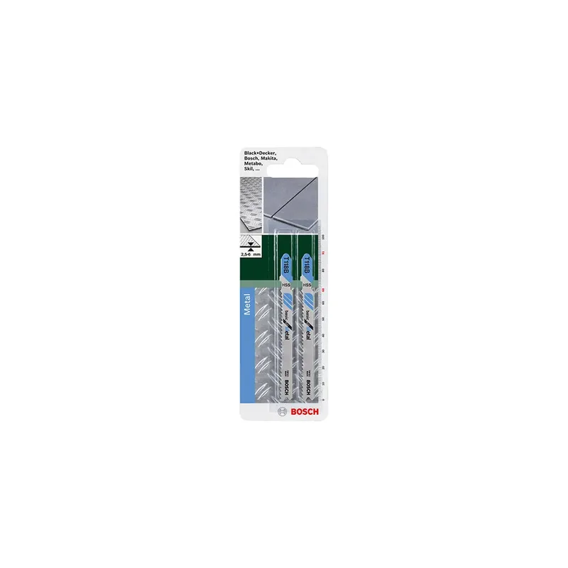 Decoupeerzaagblad HSS, T 118 B Basic for Metal van Bosch – productafbeelding 2 van 3