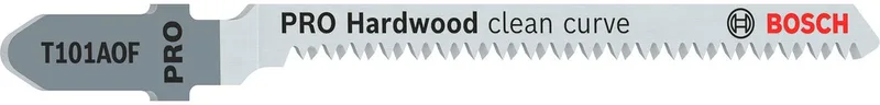 Decoupeerzaagblad T 101 AOF Clean for Hard Wood - 5 stuks van Bosch – productafbeelding 1 van 3