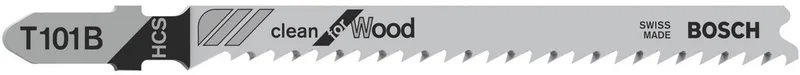 Decoupeerzaagblad T 101 B Clean for Wood - 100 stuks by Bosch – product image