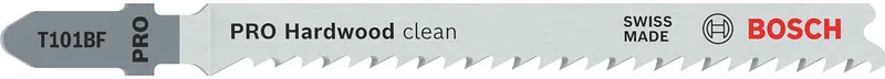 Decoupeerzaagblad T 101 BF Clean for Hard Wood [5x] von Bosch Professional – Produktbild 1 von 3