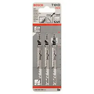 Decoupeerzaagblad T 101 D Clean for Wood - 3 stuks by Bosch Professional – product image 2 of 2