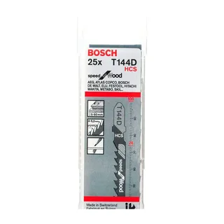 Decoupeerzaagblad T 144 D Speed - for Wood van Bosch – productafbeelding 2 van 6