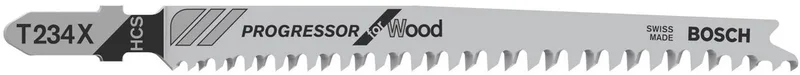 Decoupeerzaagblad T 234 X Progressor for Wood - 100 stuks by Bosch – product image
