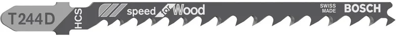 Decoupeerzaagblad T 244 D Speed for Wood - 100 stuks by Bosch Professional – product image 1 of 3