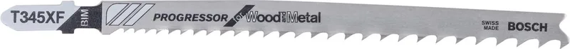 Decoupeerzaagblad T 345 XF Progressor for Wood and Metal - 25 stuks fra Bosch Professional – produktbillede