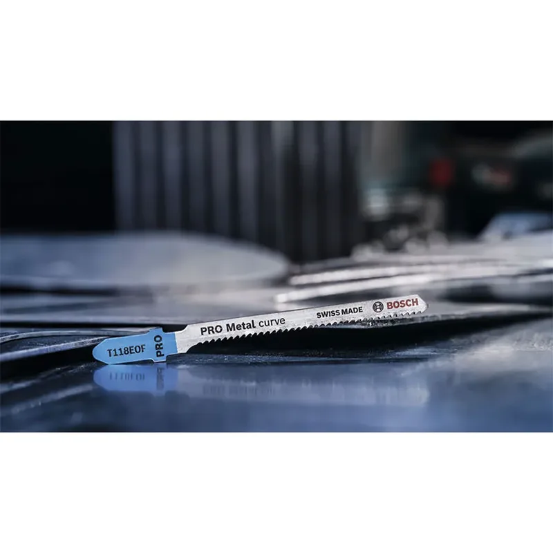 Accesorios Jeu De Lames De Scie Sauteuse Pro T118eof 2 Unités de Bosch Professional – image du produit 5 sur 6