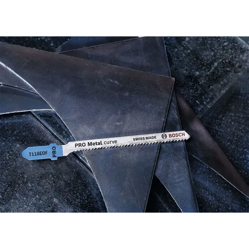 Accesorios Jeu De Lames De Scie Sauteuse Pro T118eof 2 Unités de Bosch Professional – image du produit 4 sur 6