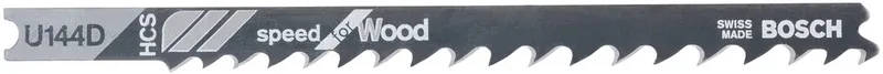 Decoupeerzaagblad U 144 D Speed for Wood - 3 stuks by Bosch Professional – product image