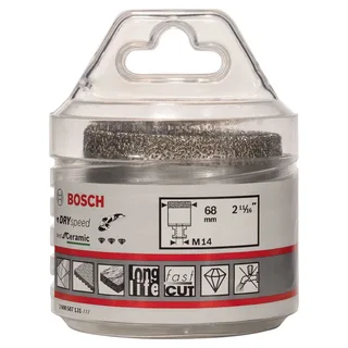 Diamantboor dryspeed m14 68mm van Bosch – productafbeelding 2 van 2