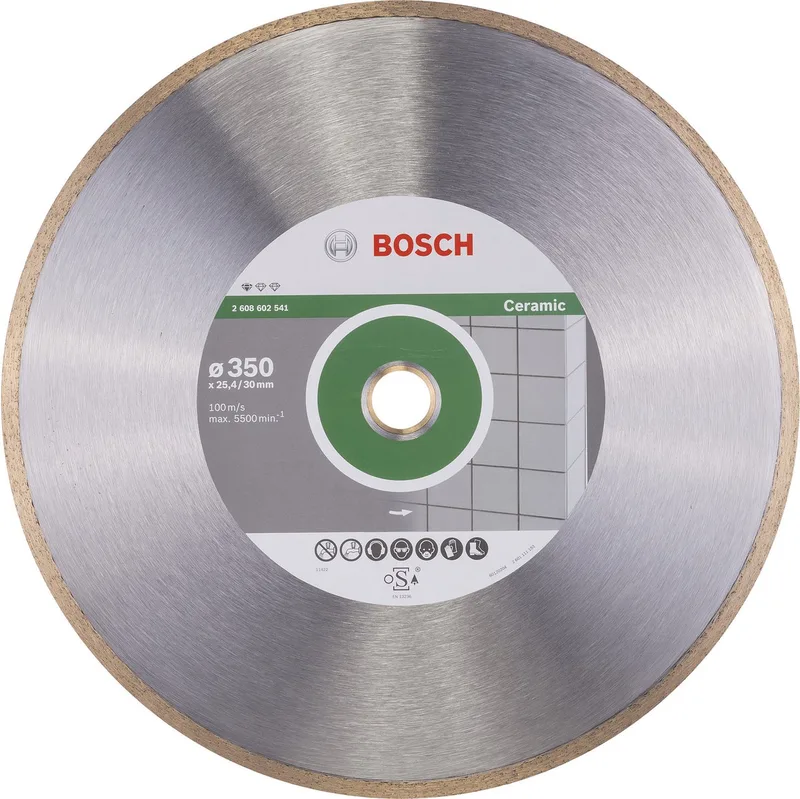 Diamantdoorslijpschijf Standard for Ceramic 350 x 30+25,40 x 2 x 7 mm von Bosch Professional – Produktbild
