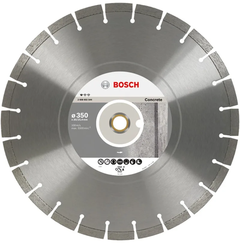 Bosch Accessories 2608602545 Bosch Power Tools Diamanttrennscheibe Durchmesser 400 mm Beton 1 St. von Bosch Professional – Produktbild