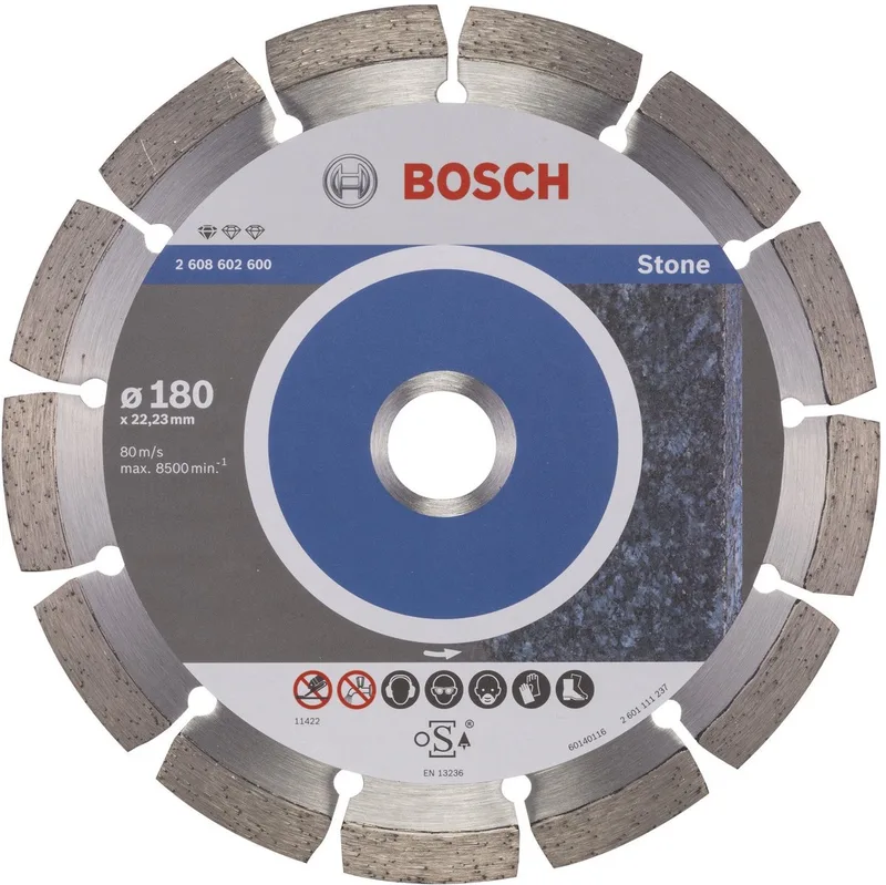 Bosch 180 X 22.23 X 10 Mm Sten Skæreskive fra Bosch Professional – produktbillede 1 af 2