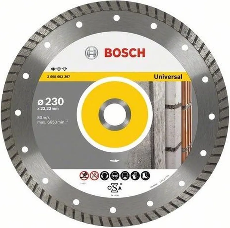 Bosch Accesorios 115x2x10 4-1/2 Diamanttrennscheibe von Bosch Professional – Produktbild