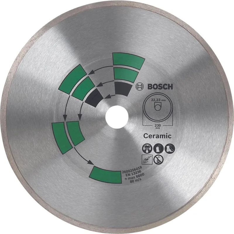 Diamantdoorslijpschijf tegels 115 x 22 x 1,7 x 5,0 mm von Bosch Professional – Produktbild