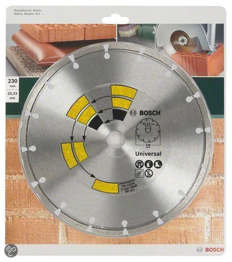 Diamantdoorslijpschijf Universal 180 x 22 x 2,0 x 7,0 mm de Bosch Professional – image du produit