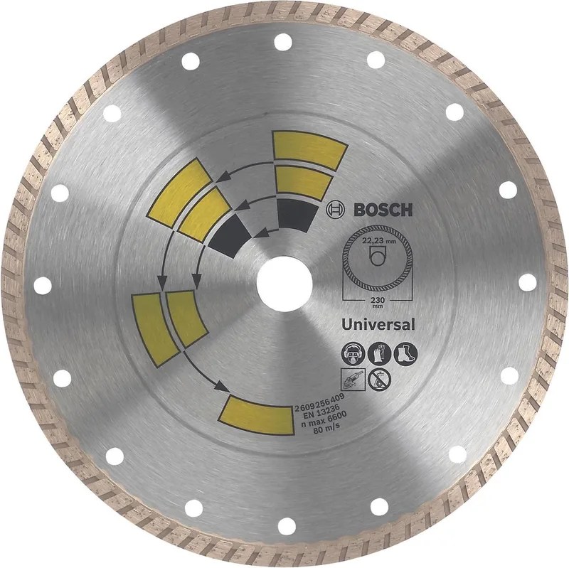 Diamantdoorslijpschijf Universal Turbo 115 x 22 x 2,0 x 8,0 mm de Bosch Professional – image du produit