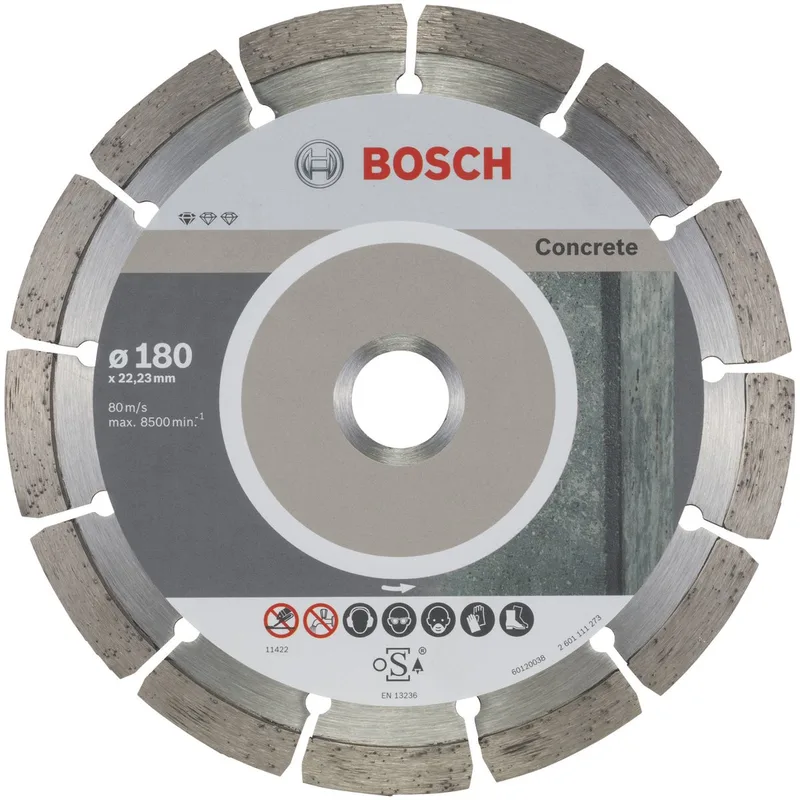 DIAMANTSCHIJF 10X PROF CONCRETE 180 22,23 by Bosch – product image