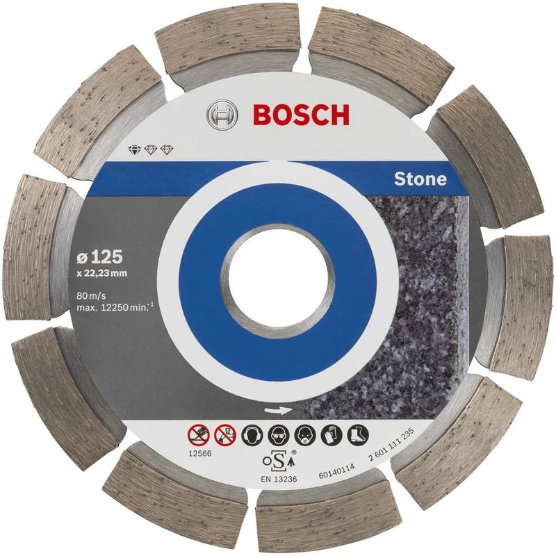 DIAMANTSCHIJF 10X PROF STONE 125 22,23 by Bosch Professional – product image